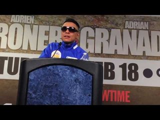 Granados post fight - esnews