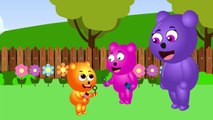 Gummy Bear Bubbles   Surprise Eggs Play Doh Nursery Rhymes