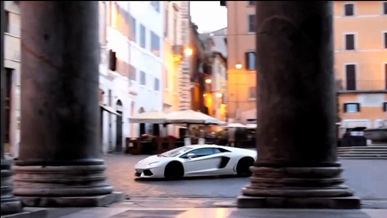 Lamborghini Aventador in Rome - director's cut