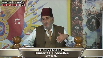 Cem Küçük Hakkında - Mavi Marmara Hadisesi, Üstad Kadir Mısıroğlu