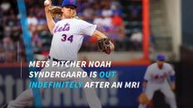 Mets’ Noah Syndergaard added to DL list after injury