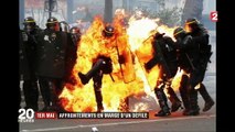 1er mai : violents affrontements en marge d'un défilé