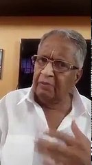 VISU SPEECH ABOUT TN POLITICS SUPPORTING OPS AGAINST SASIKALA