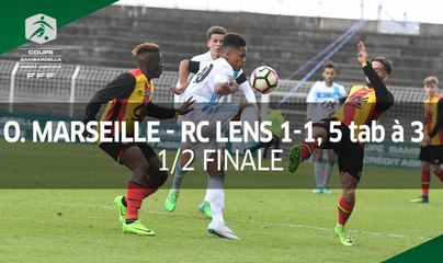 Coupe Gambardella 2017, demi-finale : Marseille-Lens (1-1, 5 tab à 3), le résumé