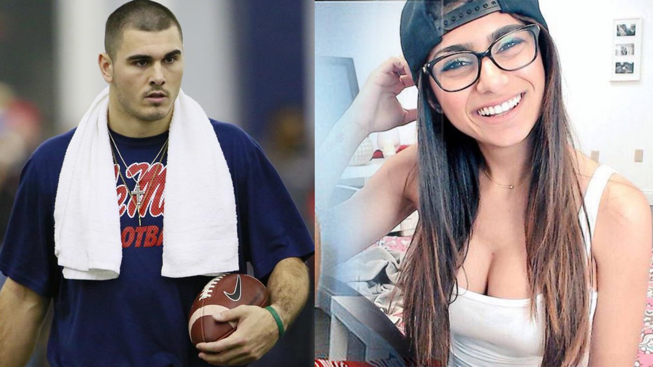 Chad Kelly TROLLED by Porn Star Mia Khalifa After Being Named "Mr. Irrelevant" at NFL Draft