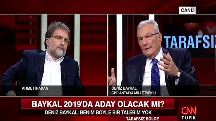 Baykal, Abdullah Gül'ün Cumhurbaşkanlığı Adaylığına Sıcak Baktığını Söyledi