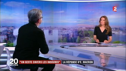 "Un geste envers les Insoumis" : la réponse d'Emmanuel Macron