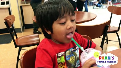 Kid React to Starbucks Unicorn Frappe Taste Test!