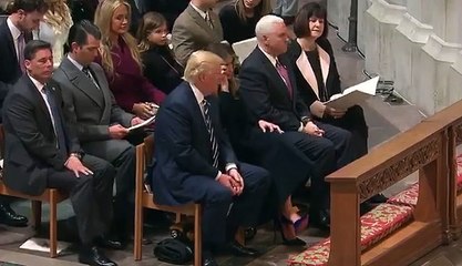 trump listening to quran