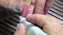 The BEST SPRING NAIL ART DESIGN of this YEAR with ONE STROKE technique! Fake nails FILL TUTORIAL