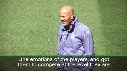 Simeone respectful of 'spectacular' Zidane