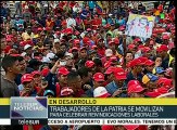Venezuela: llama Maduro a trabajadores a defender logros de Revolución