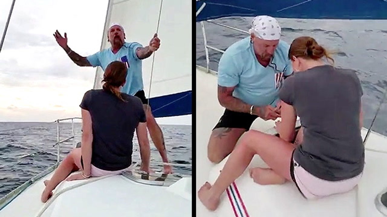 Proposing "Pirate" Professes His Love Poetically