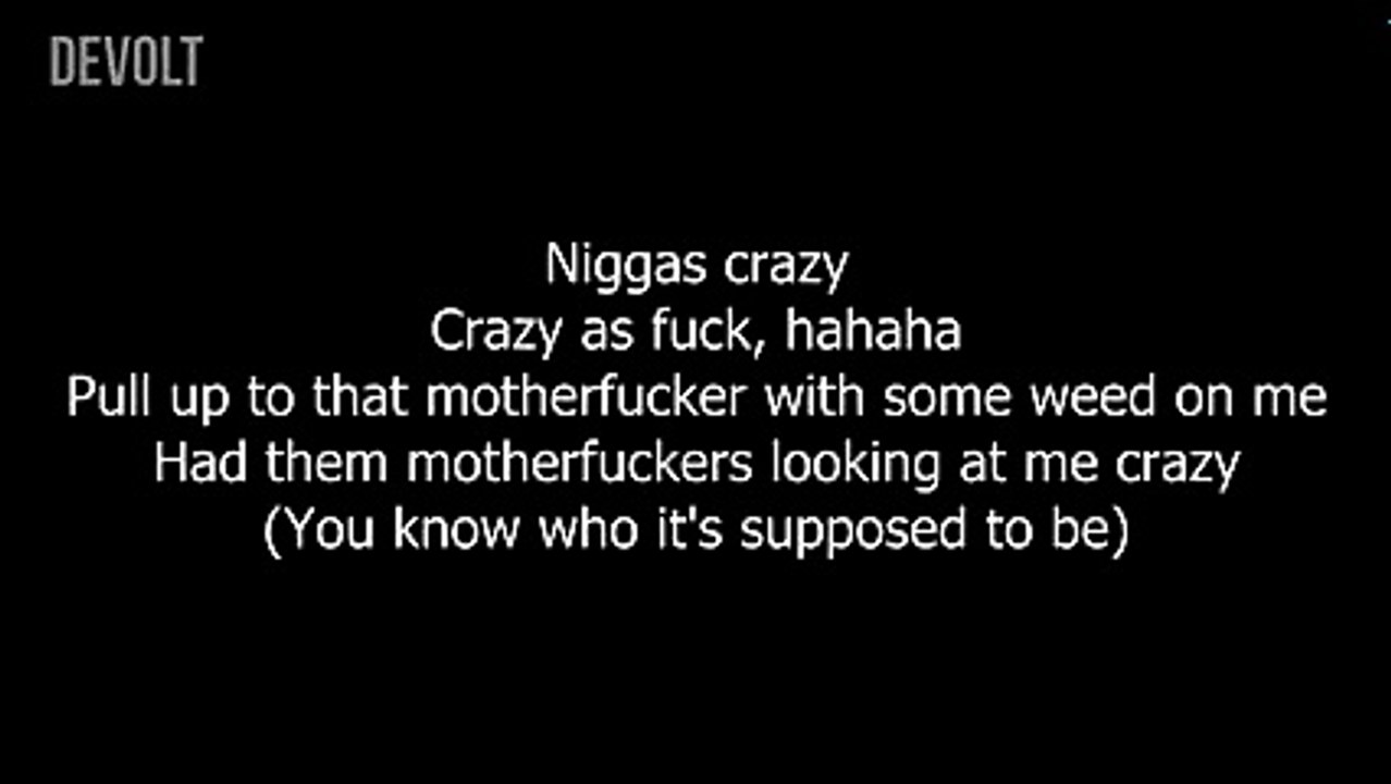 Wiz Khalifa Ft. SahBabii &  Loso Loaded  - Pull Up With A Zip (Lyrics on sreen)