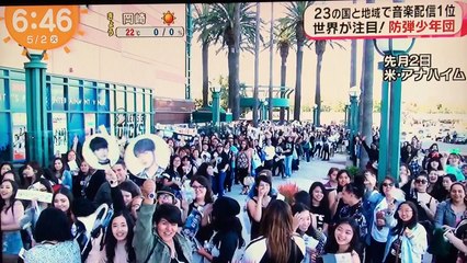 170502 めざまし 防弾 BTS