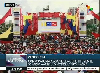 Venezuela: convocatoria a Asamblea Constituyente se apega al art. 347