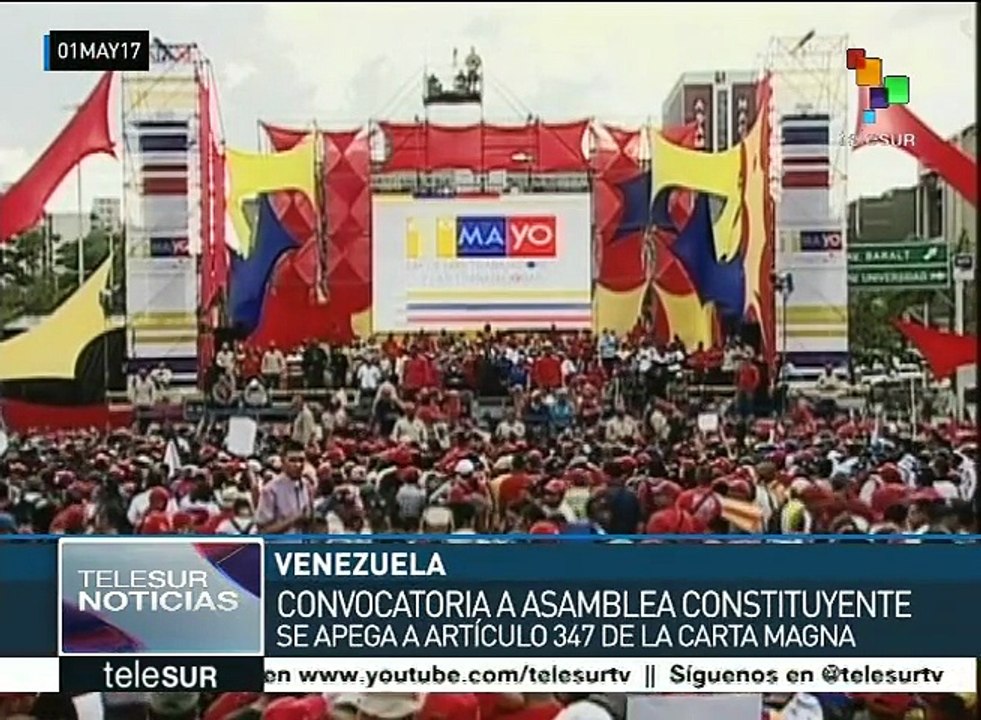 Venezuela: convocatoria a Asamblea Constituyent...