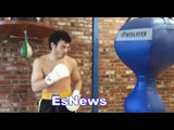 Canelo vs Chavez Jr Julio Talks Weight and Gameplan - EsNews Boxing