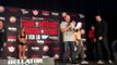 Bellator 125 lbs weigh in face off - esnews bellator mma UFC boxing