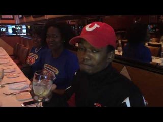Adrien broner des Jarmon Tra-kwon Pettis after weigh in