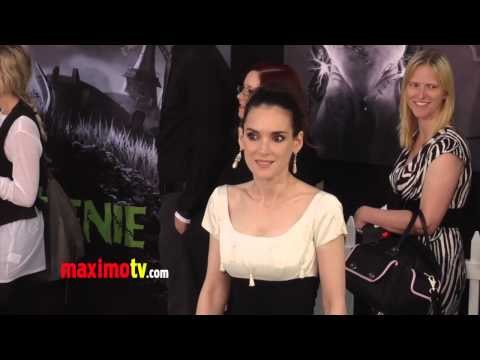 Winona Ryder FRANKENWEENIE Los Angeles Premiere ARRIVALS
