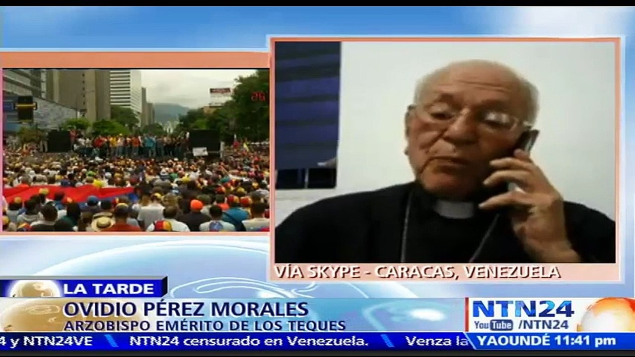 “El problema en Venezuela no es una constituyente sino la constitucionalidad”:Arzobispo emérito de los Teques Ovidio Pérez Morales