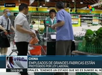 Ley laboral de China protege a los trabajadores