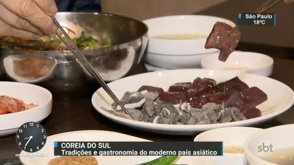 SBT Brasil mostra as tradições e a gastronomia da Coreia do Sul