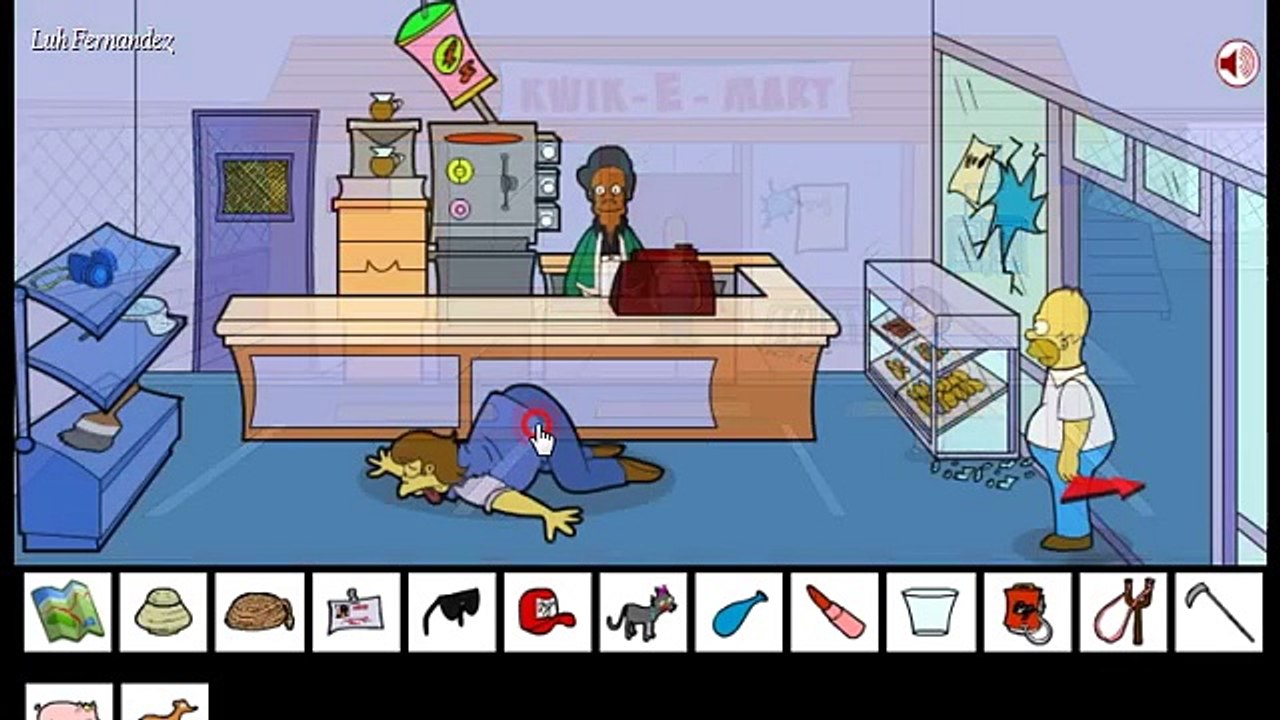 Homer Simpson Saw Game
