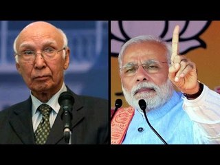 Sartaz Aziz : Modi wants to have talks on his own terms