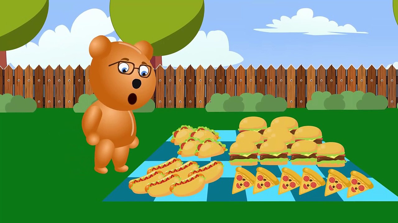 Gummy Bear Picked Up Big Money  Surprise Eggs Play Doh Nursery Rhymes