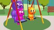 Gummy Bear Baby on the Swings   Surprise Eggs & Play Doh Nursery Rhymes