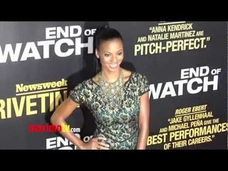 Candace Smith "End of Watch" Premiere Red Carpet ARRIVALS