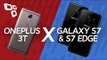 Comparativo: OnePlus 3T vs Samsung Galaxy S7 / S7 Edge - TecMundo