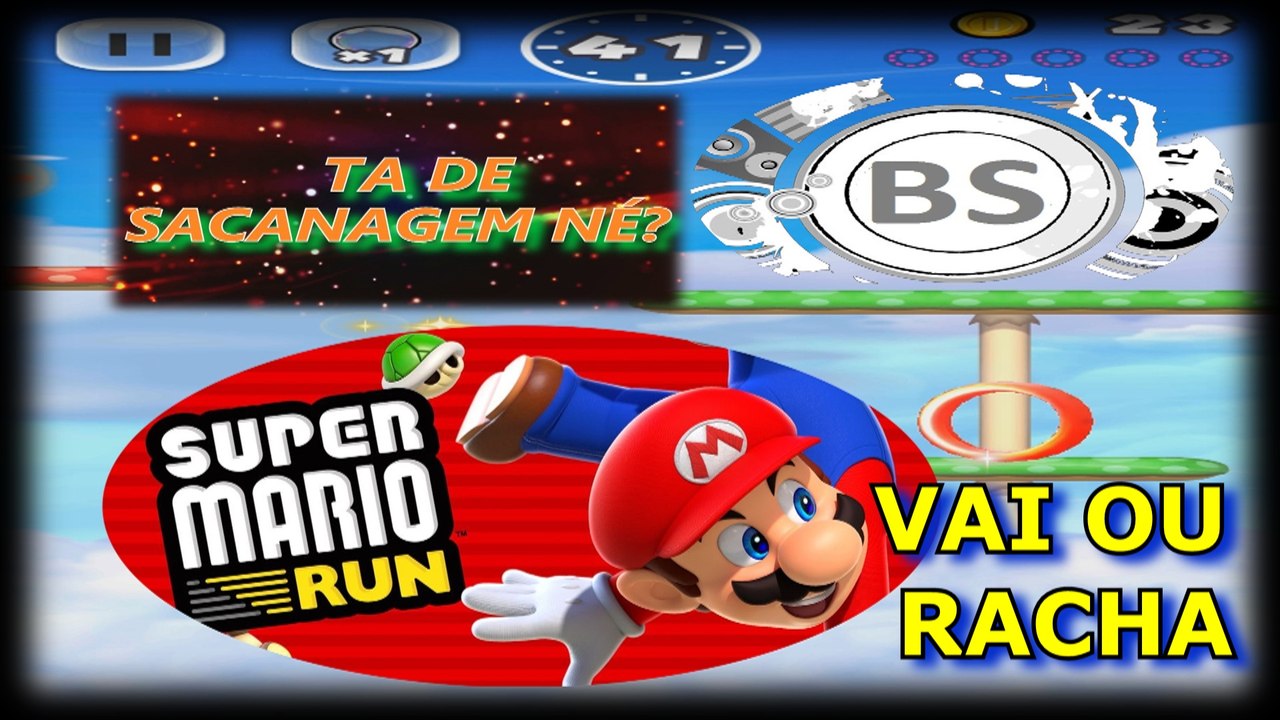 TA DE SACANAGEM ESSE MARIO RUN. VAI OU RACHA. BALDE GAMES