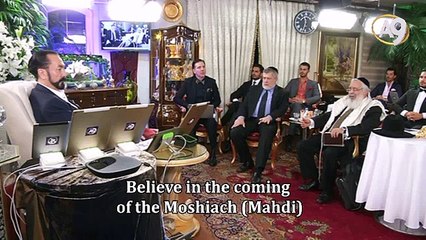 Rabbi Mr. Mordékhai Chriqui and Mr. Avigdor Eskin is praying for the coming of Moshiach