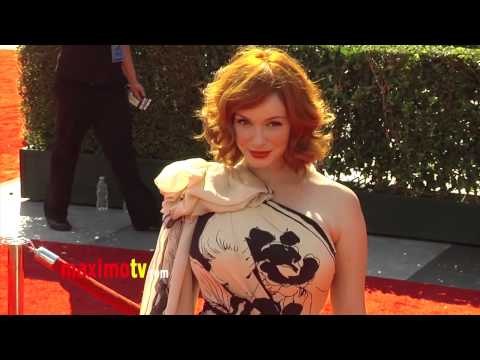 Christina Hendricks Primetime Creative Arts EMMY Awards 2012 Arrivals