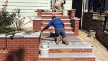 Front porch rebuilding at 37-27 92 street