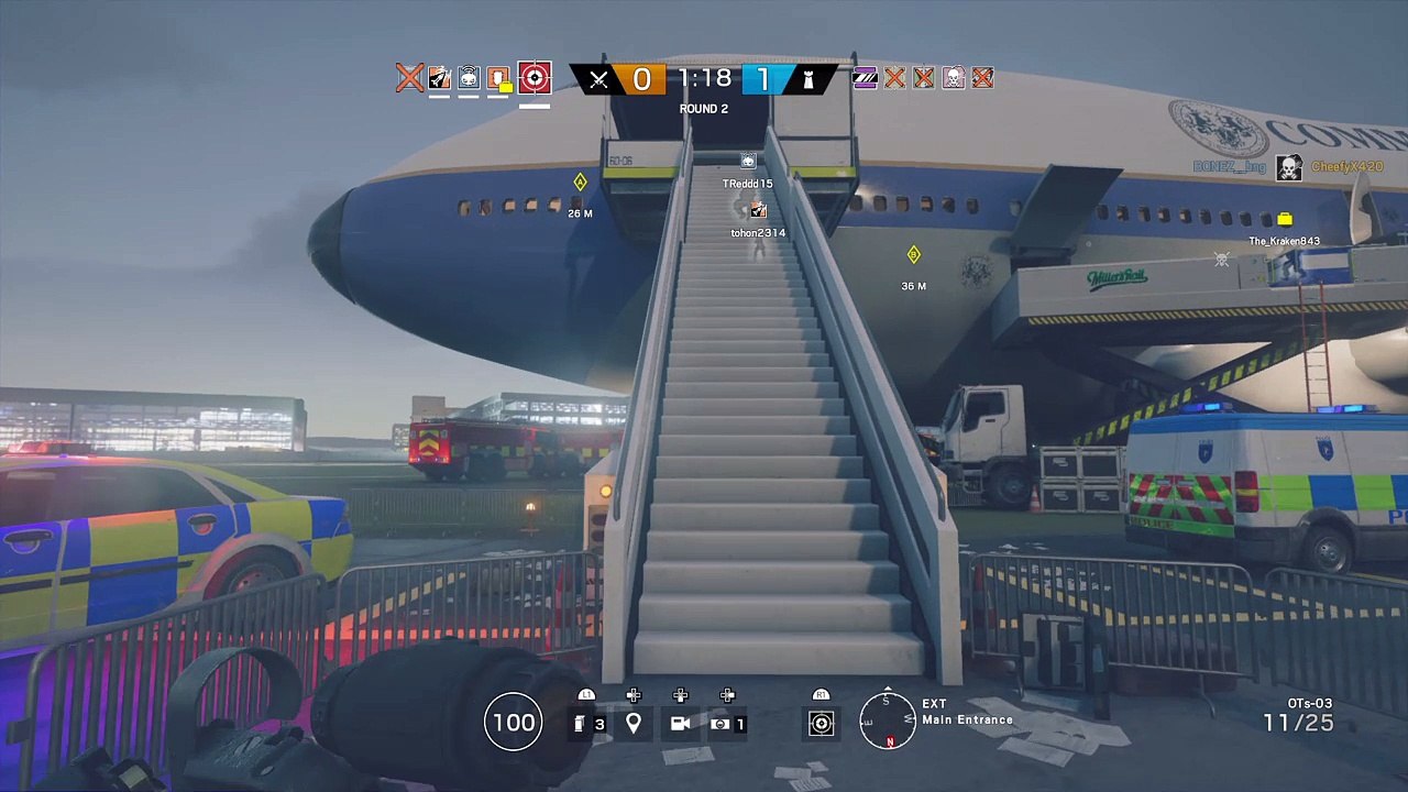 Rainbow Six Siege: 4k Glaz RIP Jäger