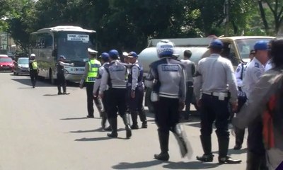 Tekan Angka Kecelakaan, Petugas Gabungan Razia Bus