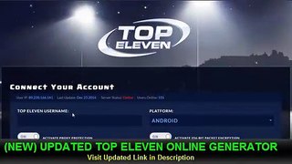 Top Eleven How to get Cash and Tokens Generator Cheat Tool 1