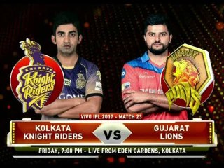 IPL 2017 | Match 23 |  Highlights | KKRvGL | Kolkata Knight Riders v Gujarat Lions