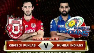 IPL 2017 | Match 22 |  Highlights | KXIP vs MI | Kings XI Punjab vs Mumbai Indians