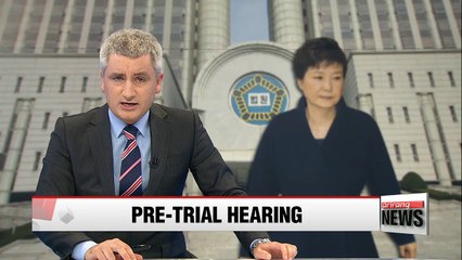 Скачать видео: Preliminary hearing for Park Geun-hye criminal trial begins