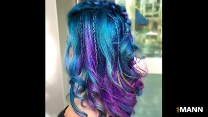 30 Stunning Purple and Blue Hair Ideas