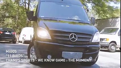 Migos - “11 Birds“ Prod. by DJ Durel and Quavo ¦ Champs Sports and Under Armour׃ The Moment Part 3