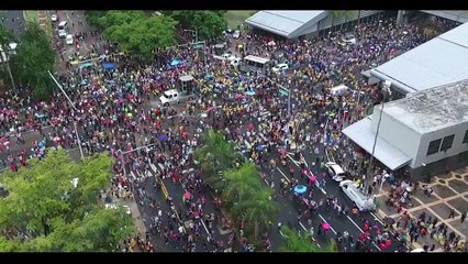Masivo Paro Nacional en Puerto Rico