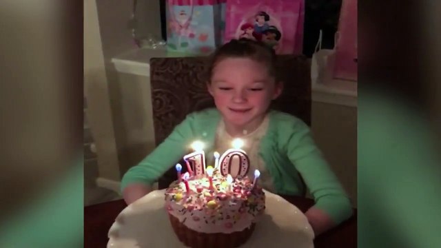 Quand ta petite soeur t'aime vraiment beaucoup et fini en pleur à ton annif