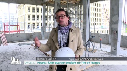 Polaris : futur quartier étudiant sur l'Ile de Nantes