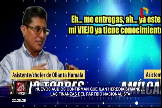 Nuevos audios confirman que Ilan Heredia manejaba finanzas del Partido Nacionalista